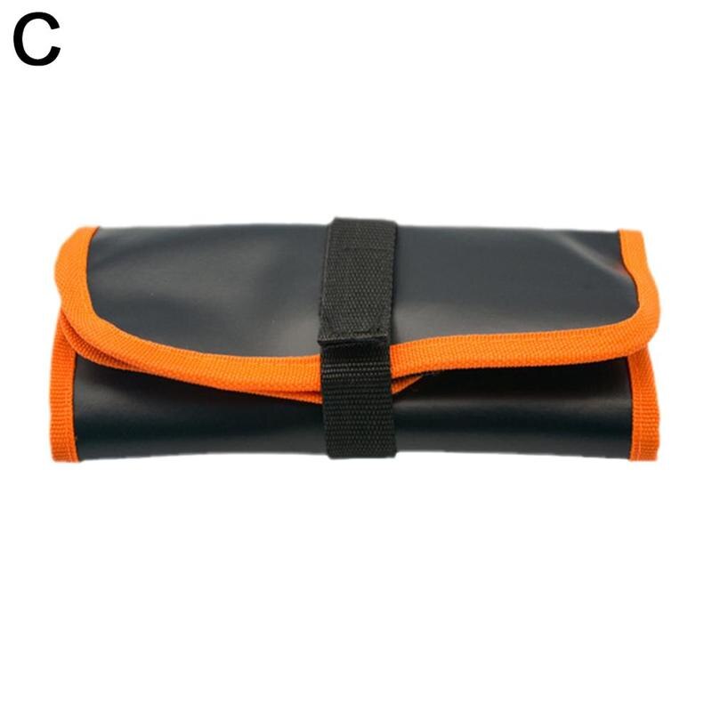 Fishing Lure Bag Large Capacity Multi-Purpose Partition Waterproof Adjustable Pockets Bags Holder Storage Case Fishing Gear: orange