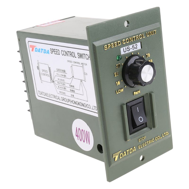 400W AC 220V 50/60HZ Motor Spee50/60HZ Motor Speed Controller Pinpoint Regulator M7DA