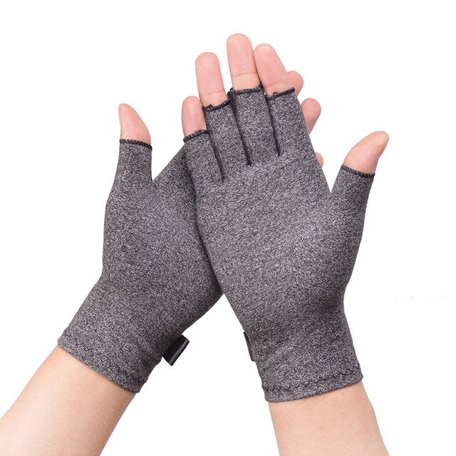 Kompressionsgigt handsker premium leddgigt ledsmerter hånd handsker sportsterapi åbne fingre kompressionshandsker: Stil 3 / S