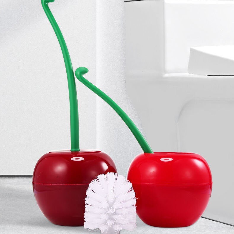 Set Scopino WC A Forma Di Rana SWOQ – Design In Resina Con Base, Manico Lungo, Simpatico E Funzionale