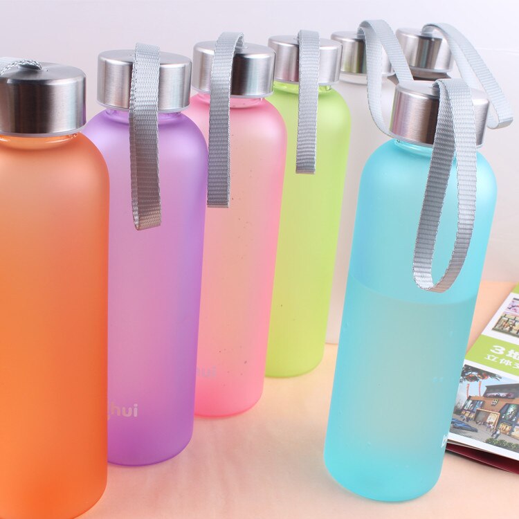 Plastic Tour Water Bottle 600ML gym Drink Water Bottles Protein Shaker Sport Drinking Water Bottle Infuser