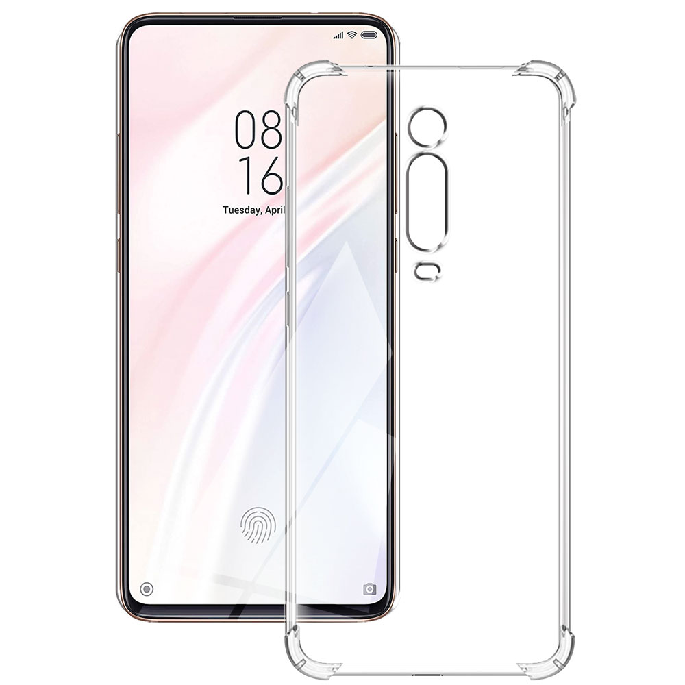 Odporny na wstrząsy pokrowiec na Xiaomi Mi 9T miękki silikonowy przezroczysty pokrowiec na Xiaomi Mi 9T zawodowiec przezroczysty pokrowiec Xiaomi Mi9T 9tpro Funda Coque: aluminium