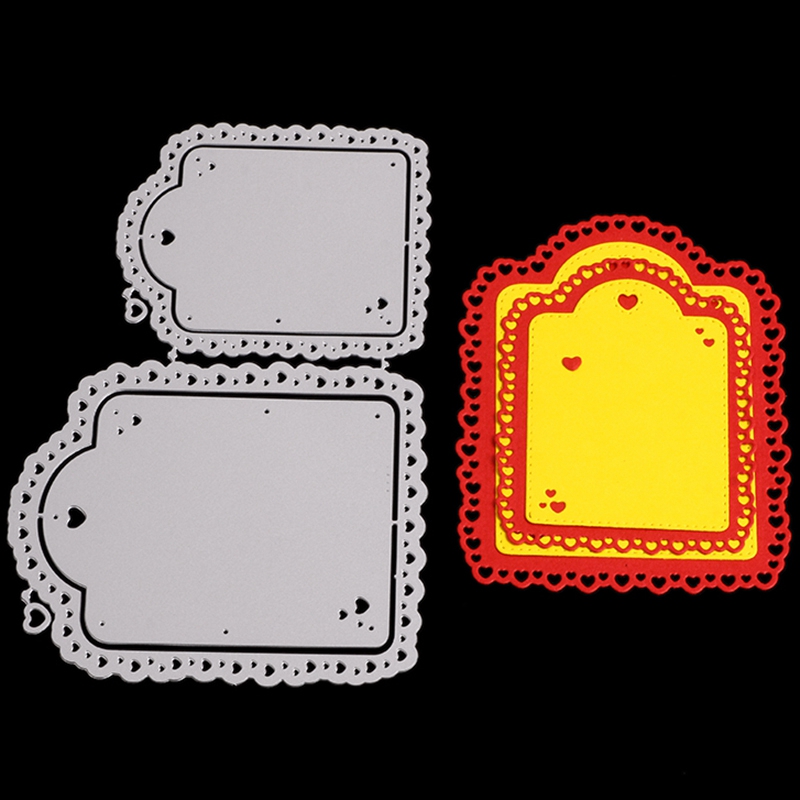 Molde para recortar tarjetas de felicitación Diy