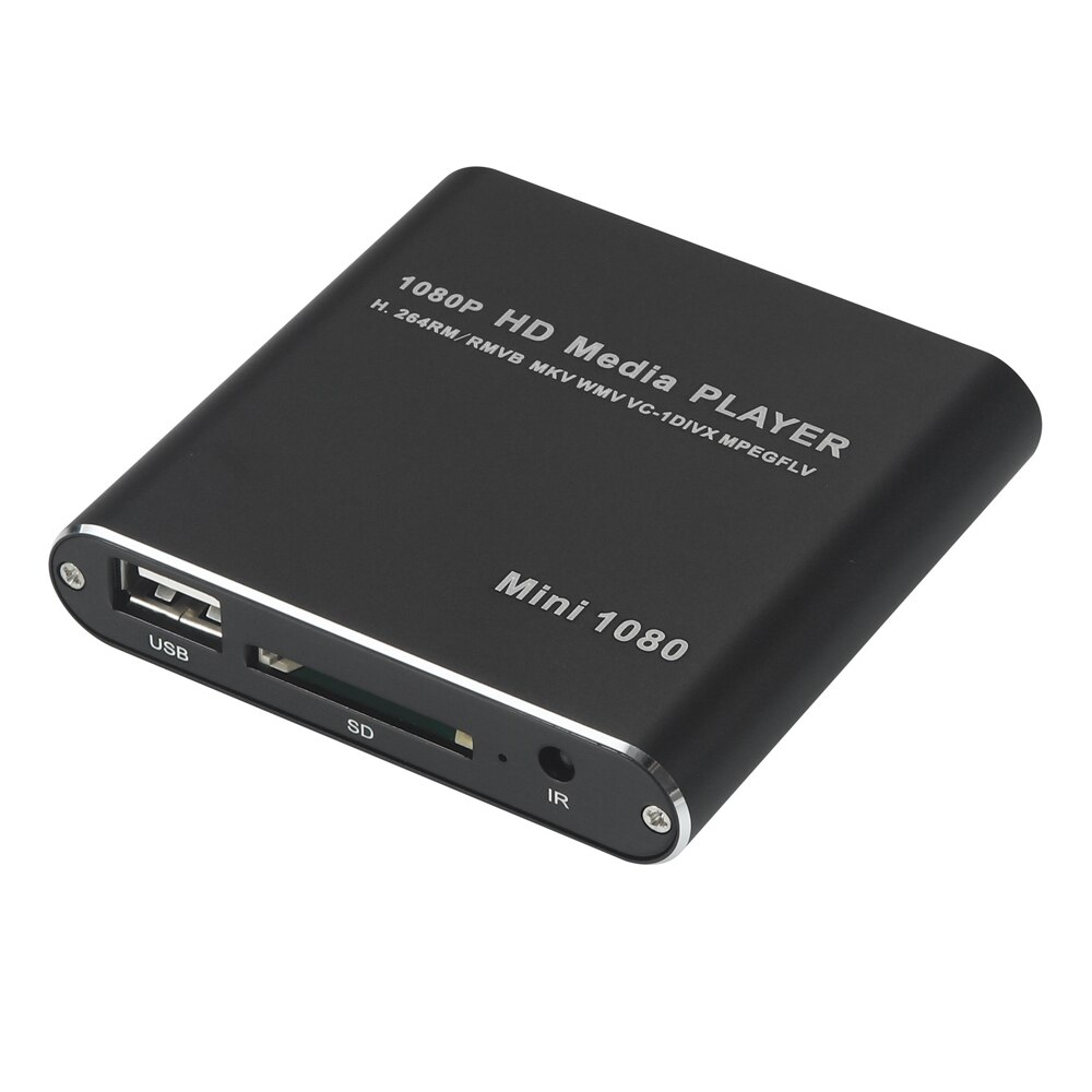 1pc HDMI-compatible Mini HD Hard Disk Player Portable 1920x1080P FullHD Digital Media Video Players