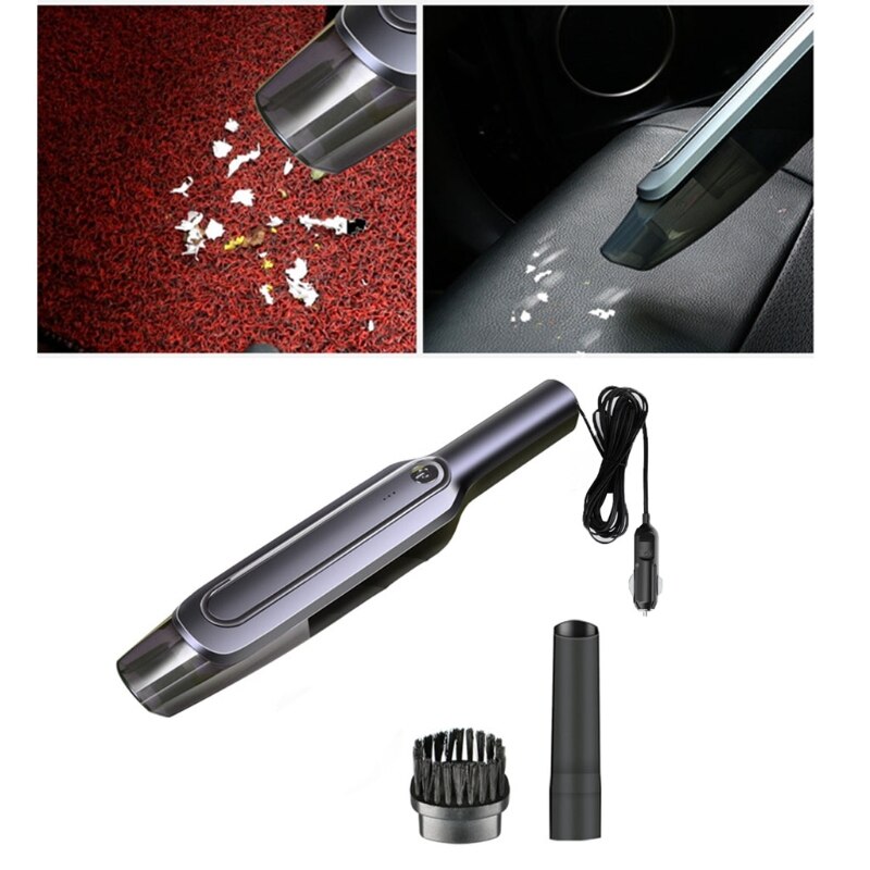Handheld Vacuum Cleaner Cordless USB Rechargeable Cleaner Suction for Car Home