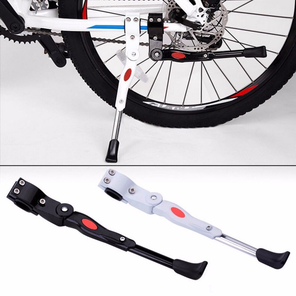 Heavy Duty Adjustable Bike Foot Kick Stand MTB Mountain Bike Bicycle Ride Cycling Prop Side Rear Kick Stand Bicycle Parking Rack
