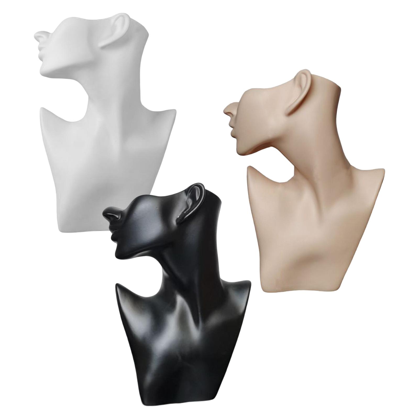 Creatieve ketting & oorbel display sieraden stand sieraden displays buste houder organisator voor hanger ketting armbanden sieraden