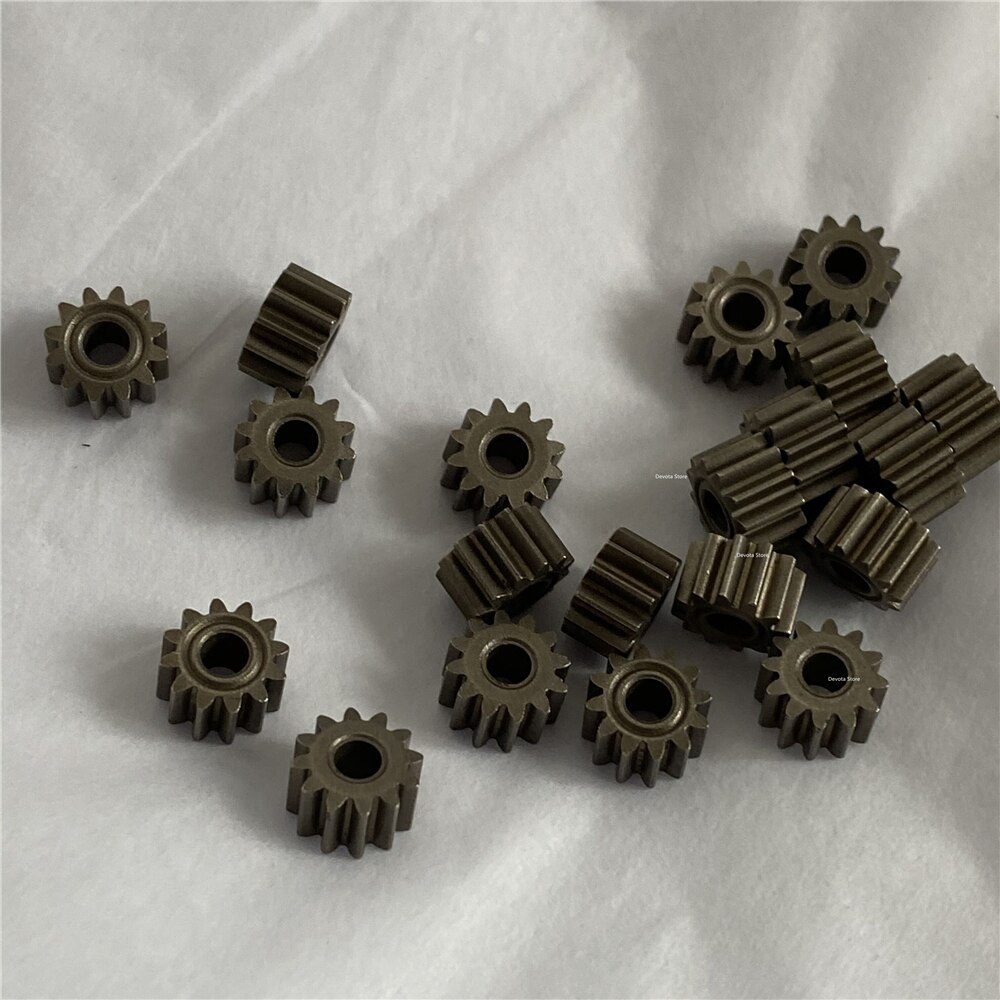 9T 12T 3.17mm biegów robić ładowania wiertarka ręczna 550 DC przekładnia silnika bateria litowa silnik robić wiertarki DIY część