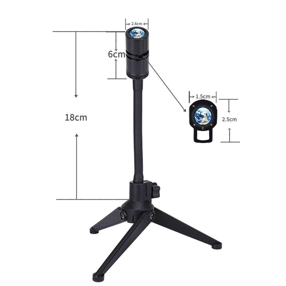 Moon Earth Projector Lamp USB Rechargeable Planet Projection Girl Bedroom Table Lamp Photo Atmosphere LED Night Light Home Decor