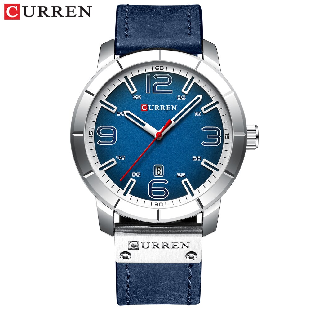 Heren Horloges Topmerk Luxe Quartz Horloge Casual Business Horloges Lederen Mannelijke Horloge Relogio Masculino