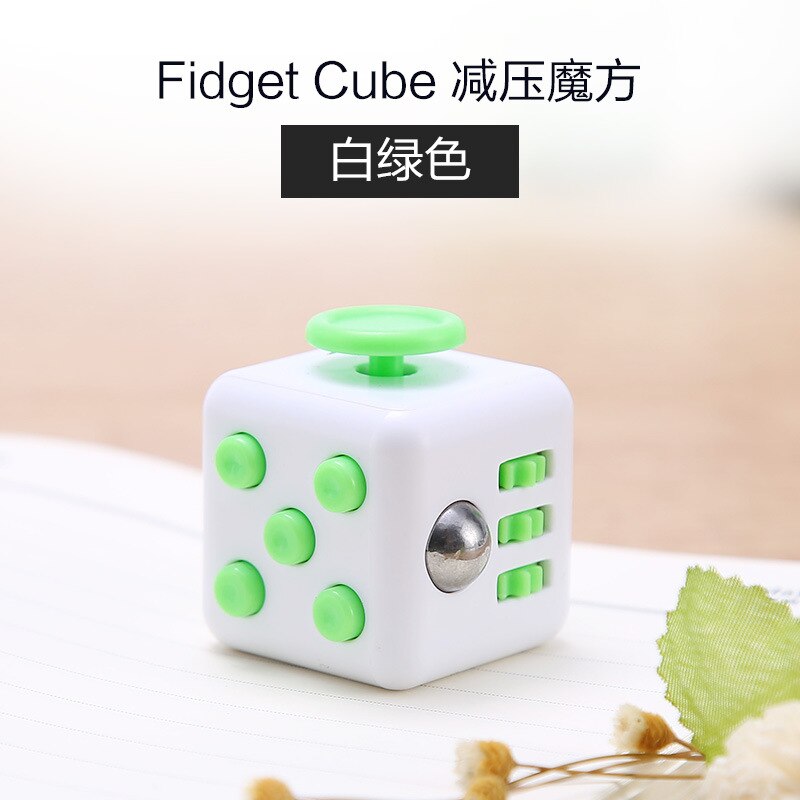 Anxiety Stress Relief Attention Decompression Plastic Focus Fidget Gaming Dice Toy For Children Adult Christmas: 7