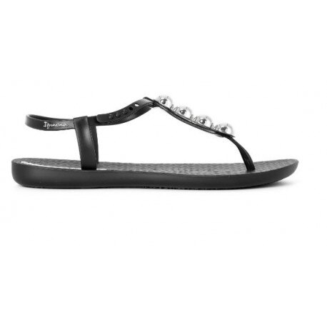 IPANEMA CLASS GLAM II, cristina pedroche, sandalias de dedo, planas, de mujer, color negro, sandalias, sandalias de las mujeres