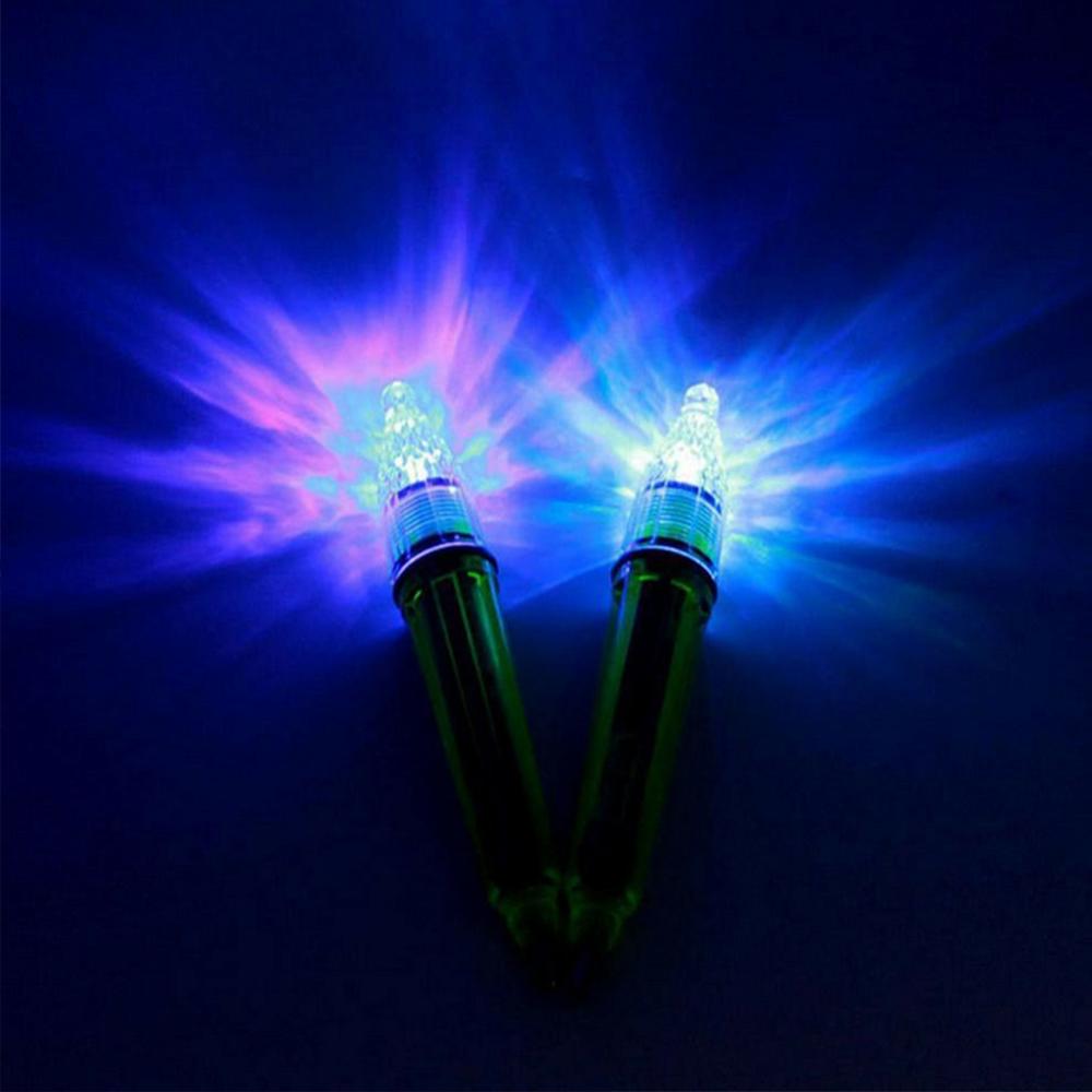 LED clignotant Mini appât leurre goutte profonde lumières sous-marines pêche calmar poisson leurre lumière vert lampe nuit poissons lumières