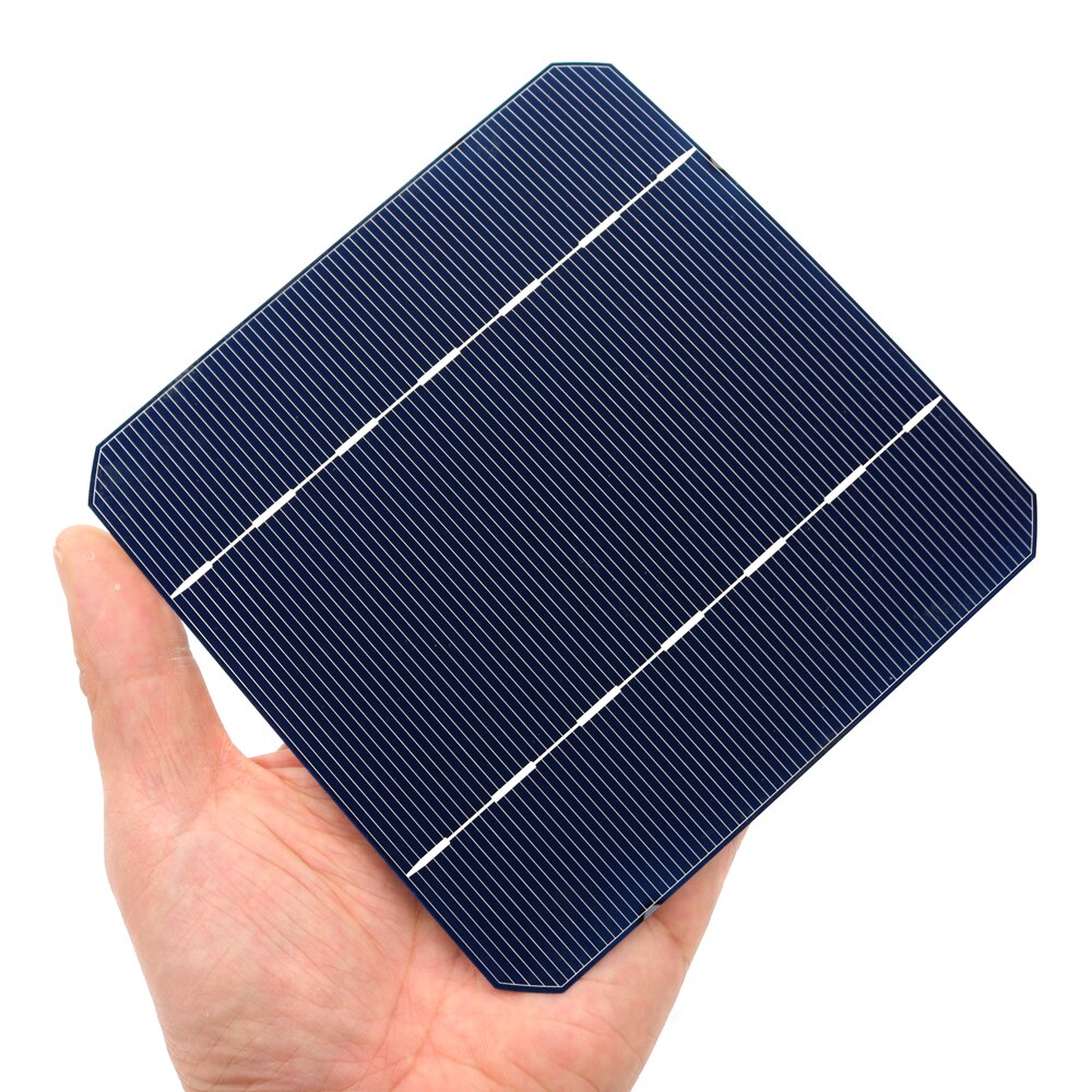 10 40 50 100 Pcs 2.8 W 125 x 125MM Mono Solar Cells 5x5 Grade A monocrystalline PV DIY Photovoltaic Sunpower C60 Solar Pan
