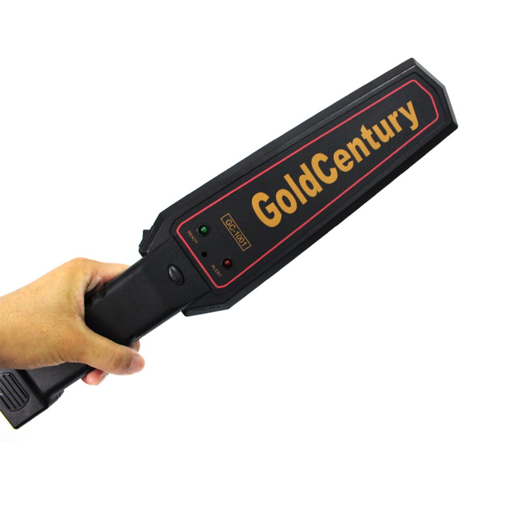 High Metal Detector Super Scanners Portable Handheld Security Metal- Electronic Probe Tools Pinpointing Handheld Metal Detector: black