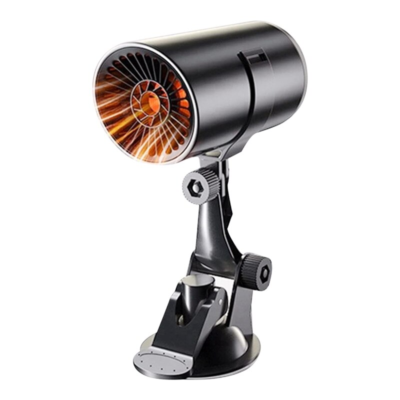 Allume-cigare Portable 12V 150W, chauffage et refroidissement rapides du pare-brise, ventilateur dégivreur de voiture
