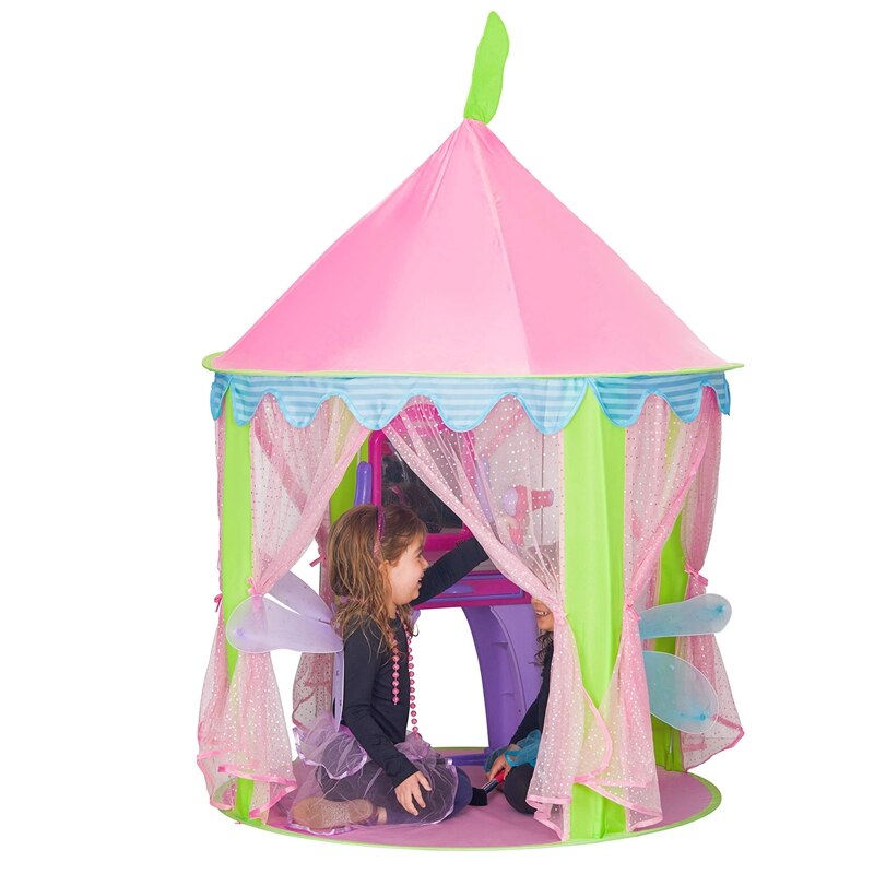 Tenda da gioco per bambini tenda da gioco pieghevole Teepee Princess Castle tenda da gioco per bambini regalo per bambini
