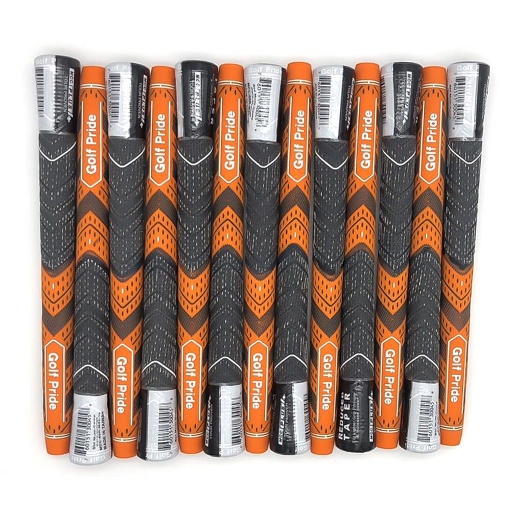 Golf irons Grip Standard/Bold Golf Wood Grip Multicompound Golf club Grips Carbon Yarn: Orange Standard