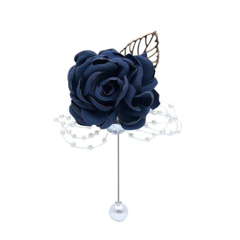 Polscorsage bruidsmeisjes zussen handbloemen kunstmatige bruidsbloemen voor bruiloft dansfeest decoratie bruidsgala: 8