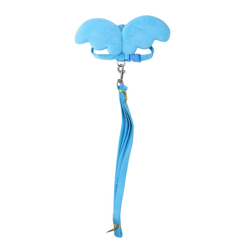 Arnés ajustable para pollo 270F con correa y alas, correa para pechera de pollo mediana, Ideal para gato, perro, gallinas, pato y ganso: 7HH1404991-BL-XS