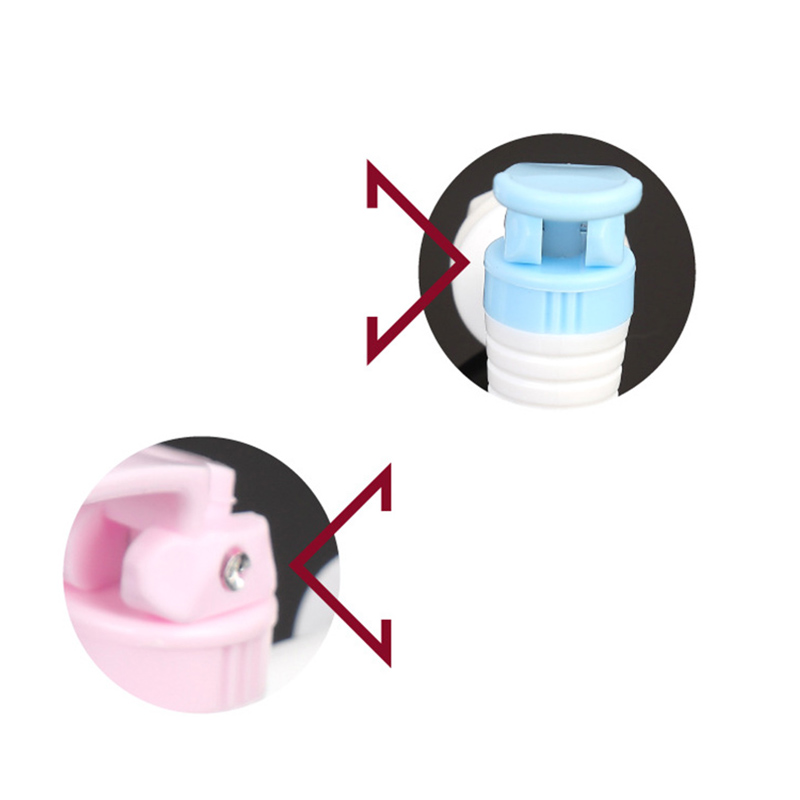 En-til-en selger hvit rød push type plast erstatning vanndispenser kran kran