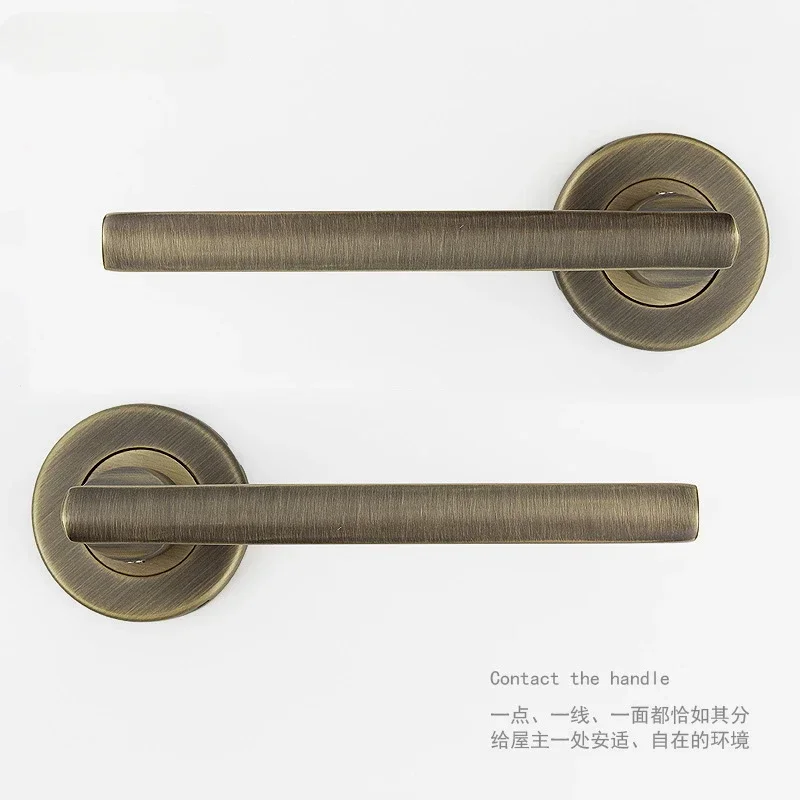 2 stk 304 håndtak i rustfritt stål for låvedører, for innerdører, inne- og utedører, tredør, enkeltsidet håndtak uten lås: Lys cyan