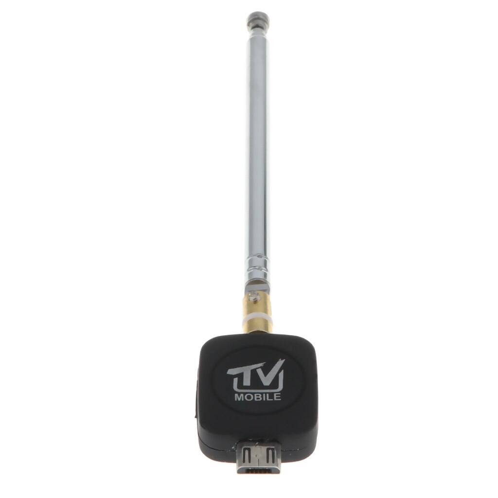 TV Tuner Mobile Digital Receiver with 75 Ohm Digital TV Antenna Input for Android 4.0 Phone Tablet