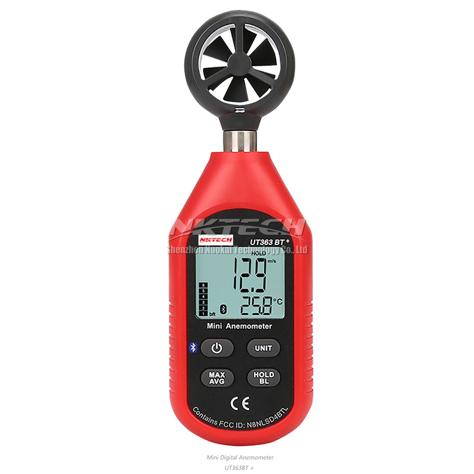 NKTECH UT333BT + Bluetooth Mini LCD Numérique Air Température Hygromètre Thermomètre Hygromètre Jauge Testeur UT333 Mise À Niveau