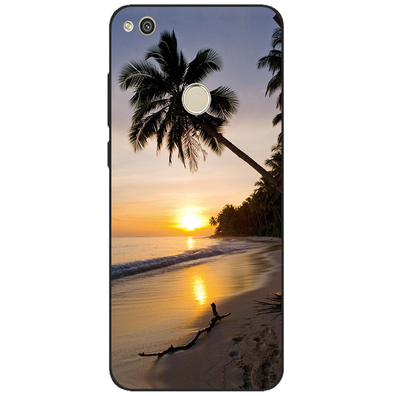P 5.2 tuuman huawei  p8 lite -kotelo pehmeä silikoninen  p9 lite tpu -pehmeä takakansi huawei honor 8 lite -kotelo: Alumiini / Ruusu-