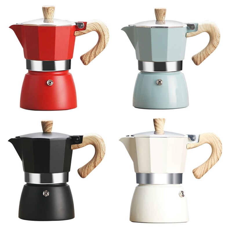 Cafetera eléctrica cubana para uso en el hogar, máquina para hacer café expreso, con percolador