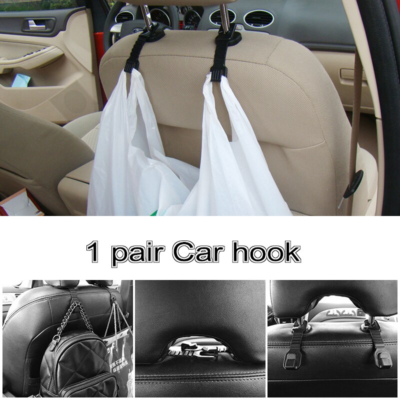 1Pcs Car Sticker Holder Auto Fastener for Cable Headphone Key Wall Hanger Car Clips USB Cable Organizer Storage Car Hook Bracket