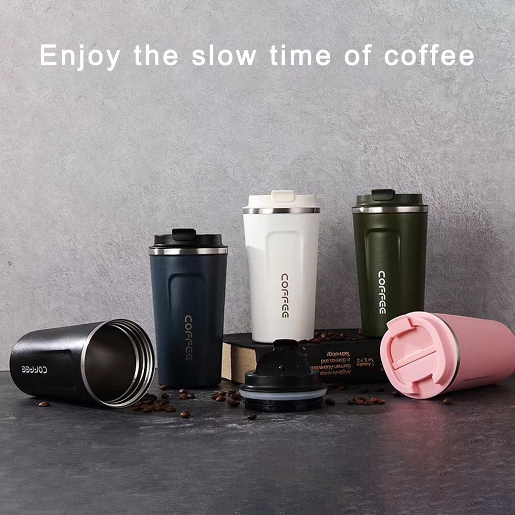 510ml Thermos Flask Coffee Mug Dobble Thickened Big Car Thermos Mug Travel Thermo Cup Thermosmug For Vacuum Flask