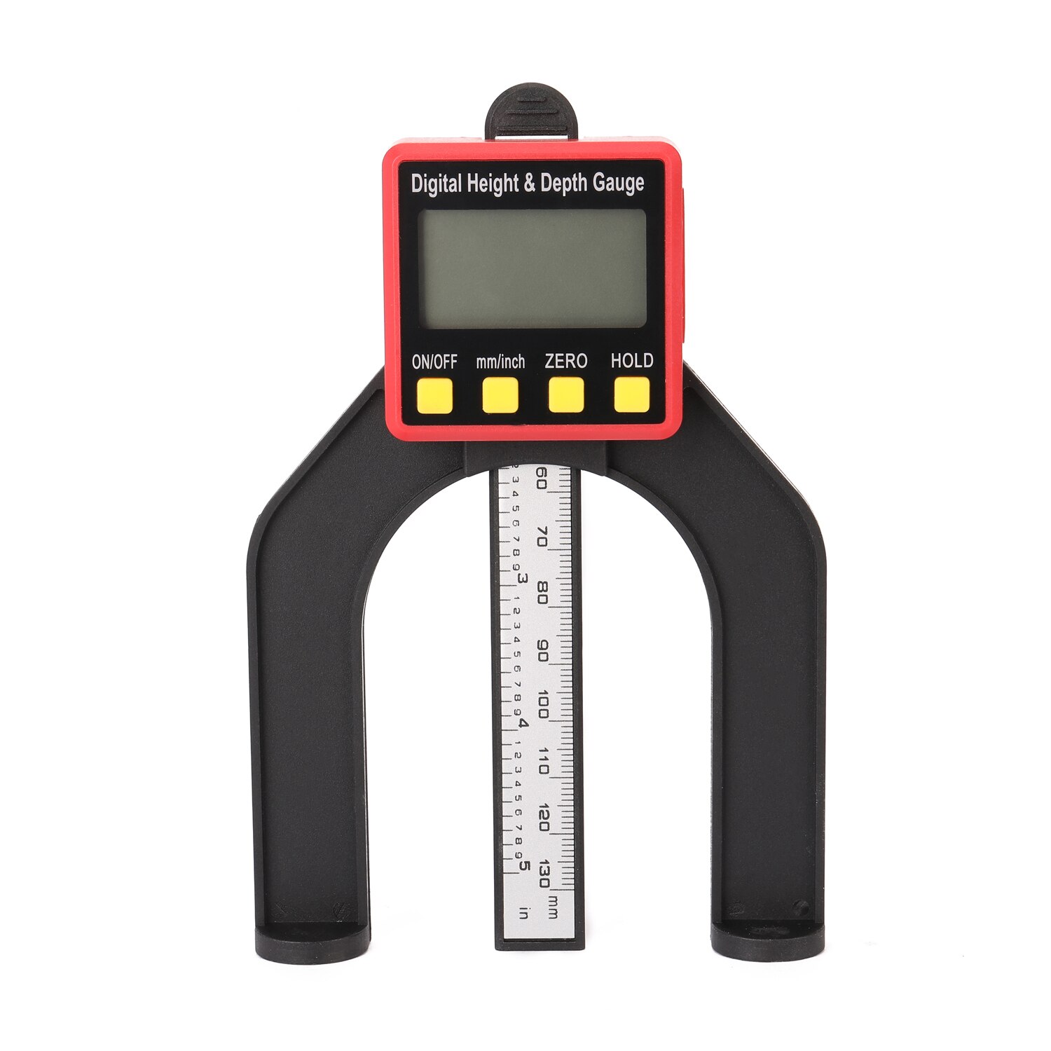 Digital Display Height Depth Counting Depth Meter Woodworking Depth Gauge Altimeter Woodworking Ruler Digital Caliper Tool