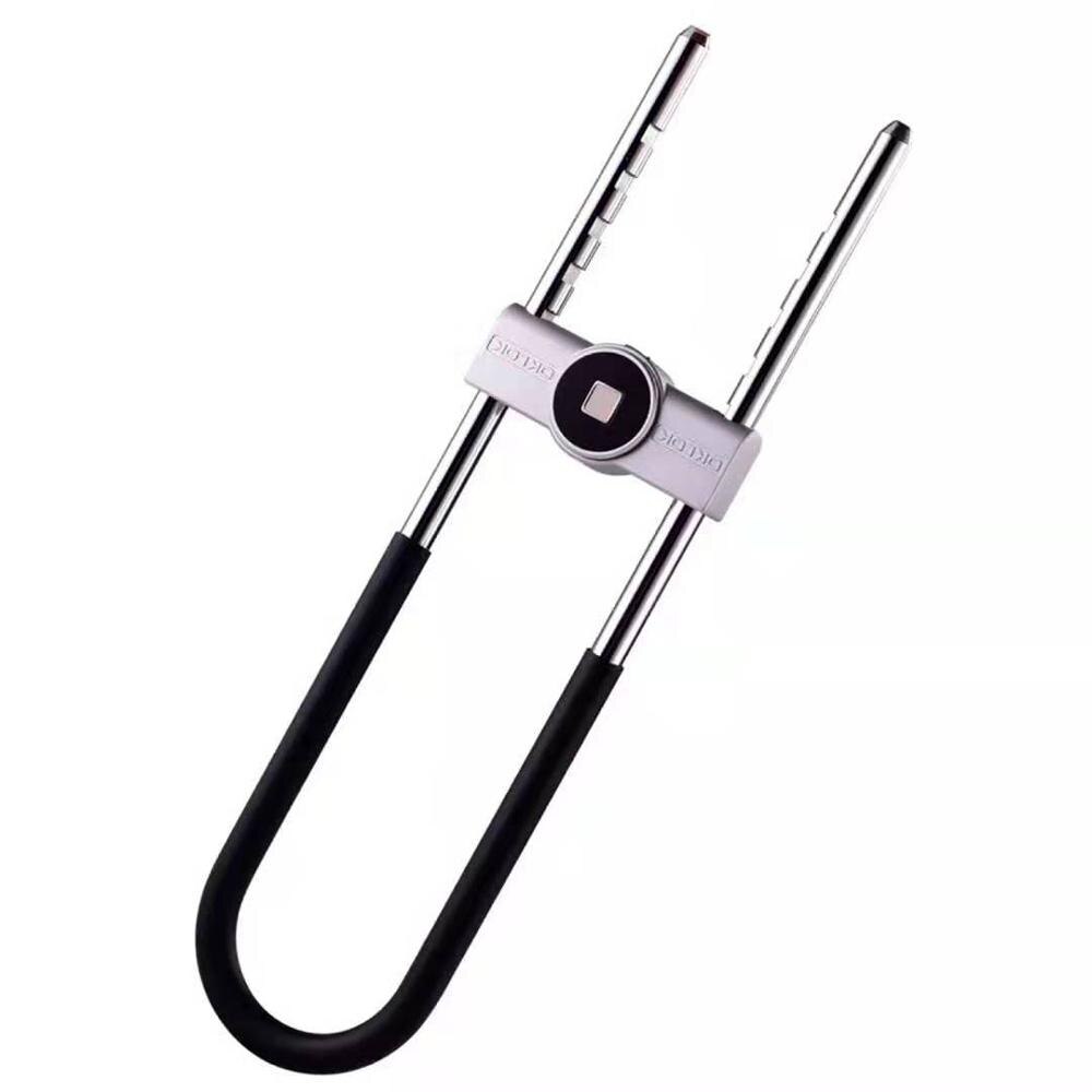 Wireless Bluetooth Fingerprint APP Remote Control Door Lock: Rose Gold