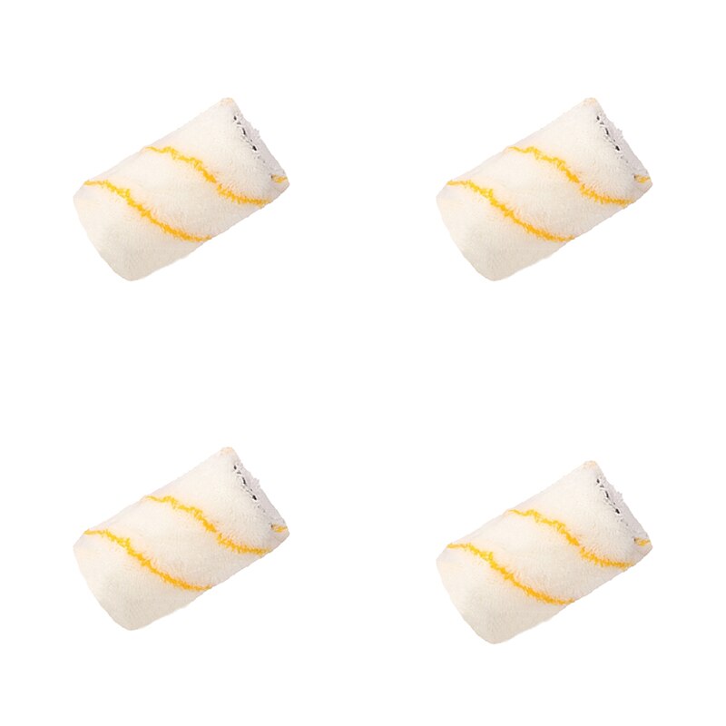 Paint Edging Tool Clean-Cut Edger Roller Painting Brush Door Wall Corner Clean-cut Paint Edger Roller for Wall Ceiling Brush: 4pcs Single roller