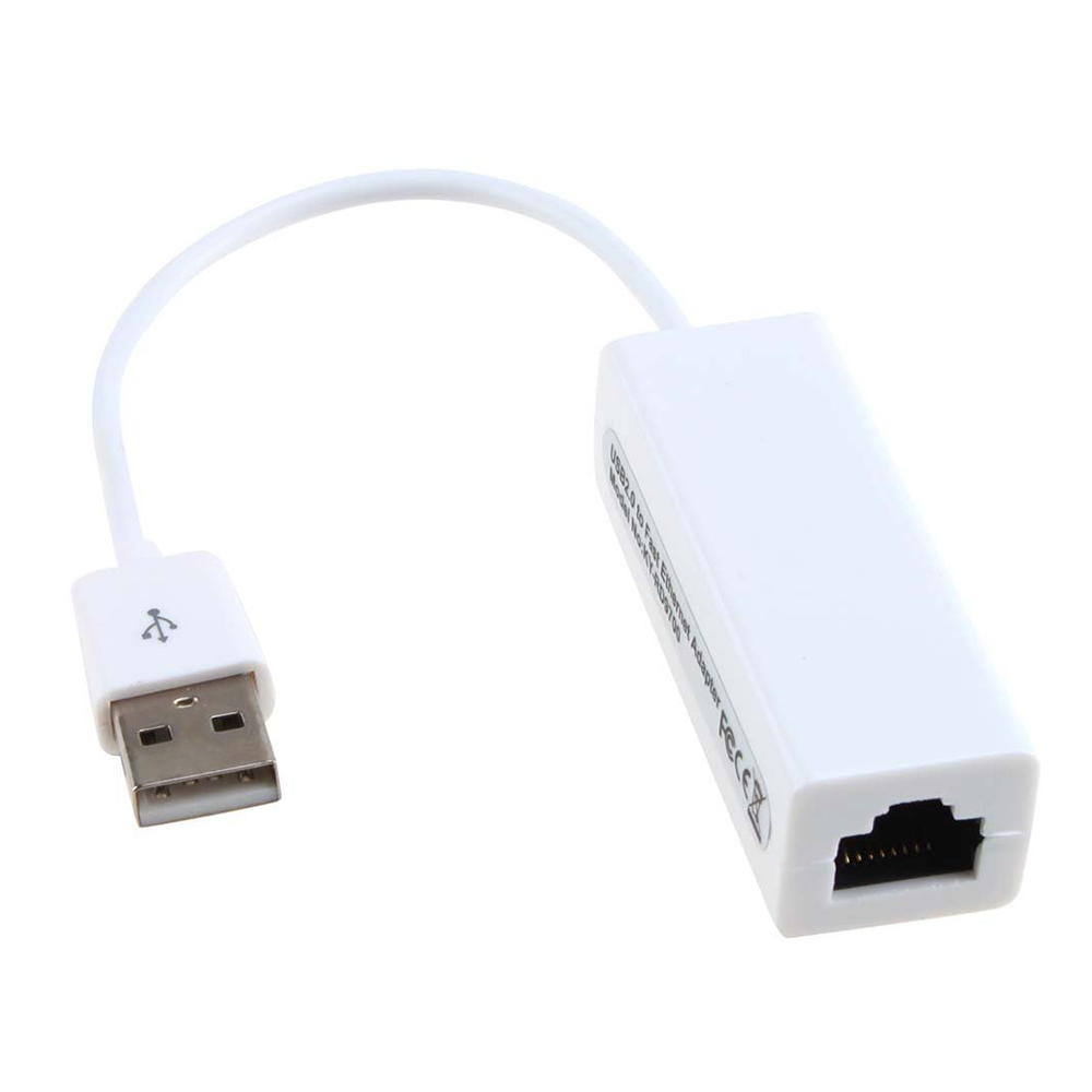 USB 2.0 Ethernet Adapter Network Card USB to Internet RJ45 Lan for Mac OS Android Tablet for PC Laptop Windows 7 8 10