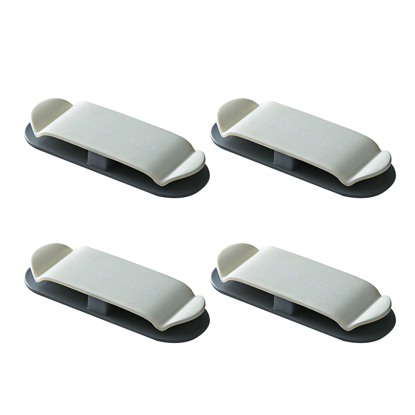 Multi-purpose Hooks 4pcs Punching-free Power Plug Hooks Electrical Wire Plug Hooks Holder Clothes Hanger Socket Home Top