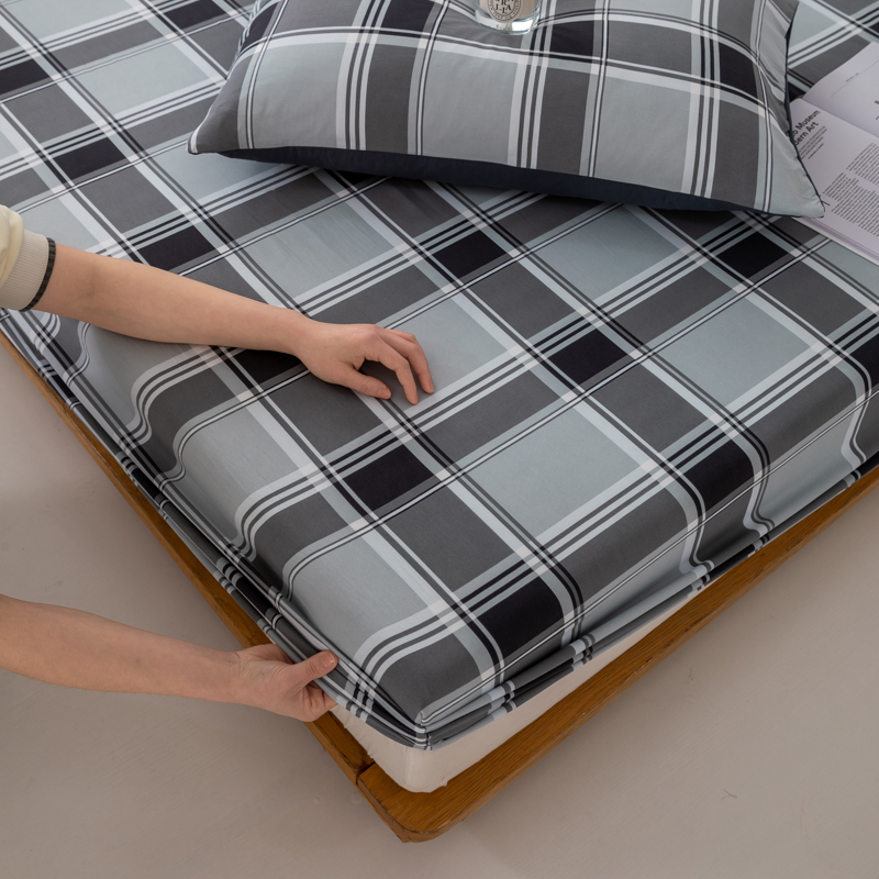 Einfache Kunst Bettdecke atmungsaktive Spann betttuch bedruckte Bettlaken Heimat Bettwäsche 90x200 Matratzen schoner Sabanas (kein Kissen bezug)