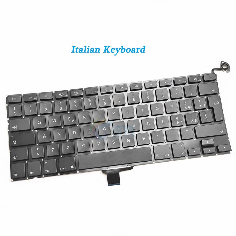 Klawiatura A1278 dla Macbook Pro laptop 13 "US/UK/francuski/hiszpański/niemiecki/rosyjski/włoski/koreański/turecki/arabski klawiatura 2009-2012: Italian Layout