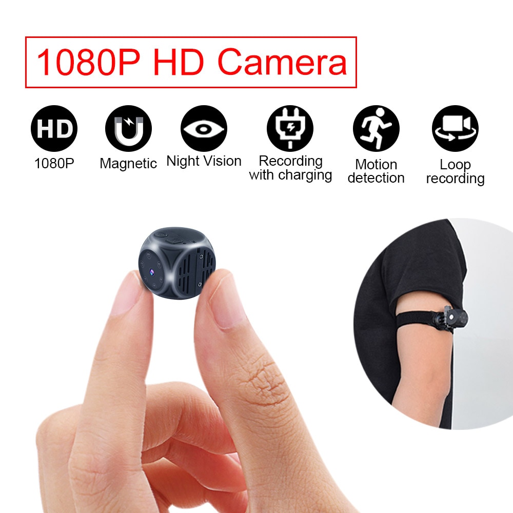 Sensor Nachtzicht Mini Camera Hd Camcorder Camera 1080P Camera Remote Monitor Kleine Camera Monitori