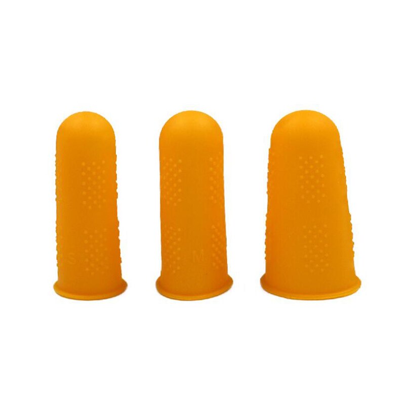 Silicone Finger Protector Sleeve Cover Anti-cut Heat Resistant Finger Sleeves Great Cooking Kitchen Tools: OG
