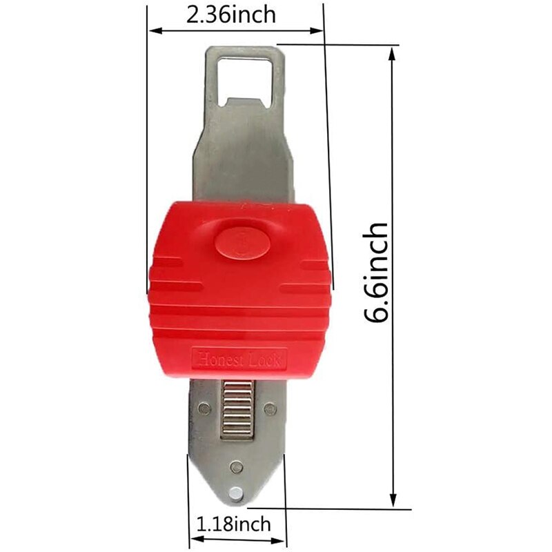 Tragbare Tür Schloss Travel Lock Sicherheit Lock Schule Lockdown Schloss für Reise Hotel Home Wohnung Motel Zimmer Sicherheit