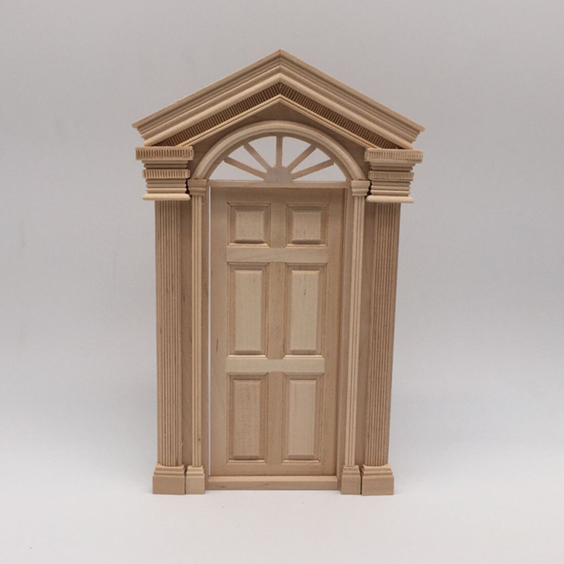 1/12 skala Miniatur Puppenhaus Tür Mit Steepletop Modell Bausatz: Ursprünglich Titel