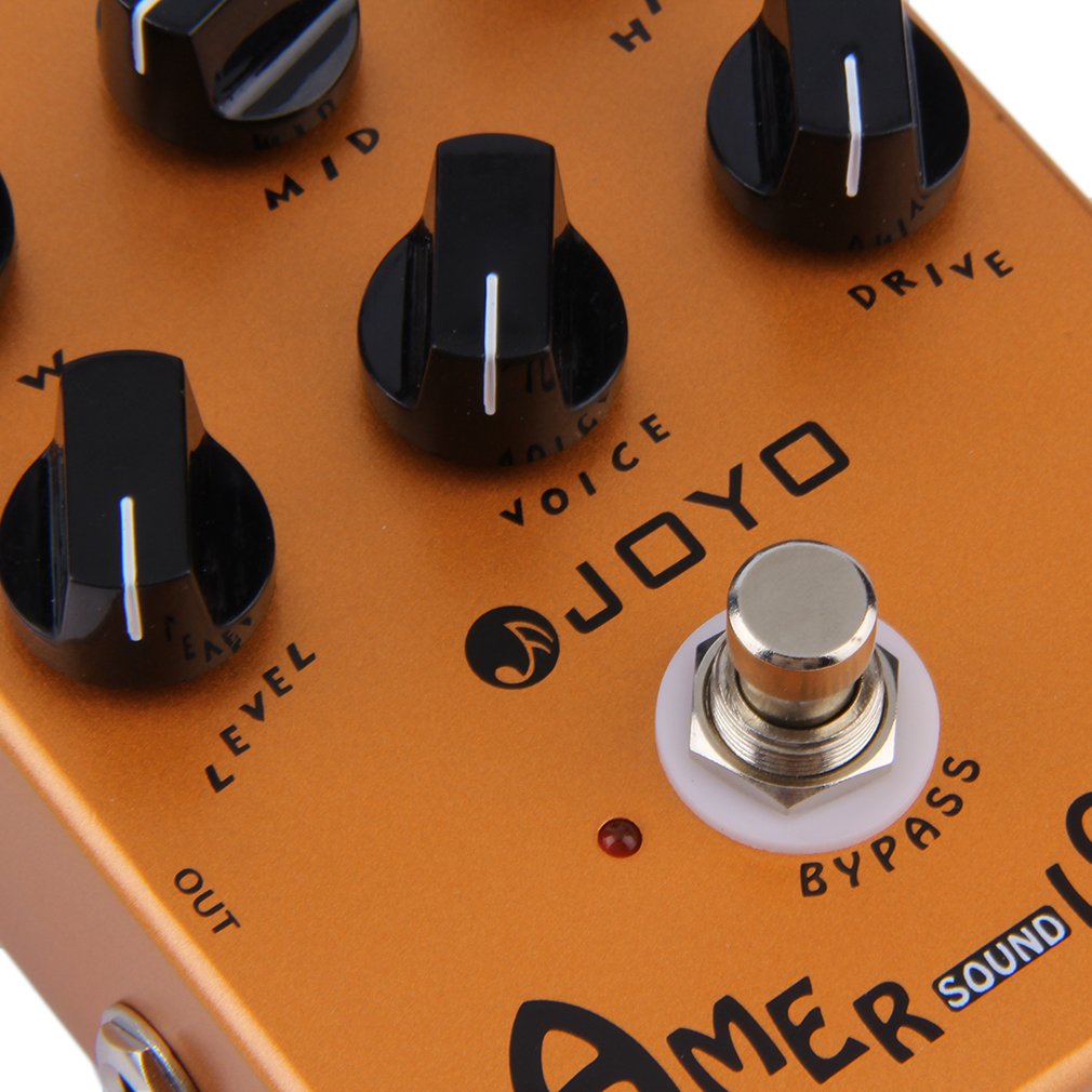 JF-14 Amerikanischen Klang Effekte Pedal Verstärker Simulation mit Stimme Kontrolle