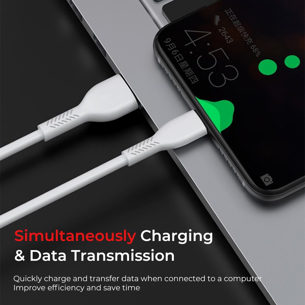 3A 1M Telefoon Kabel Type C/Micro Usb Charger Cable Mobiele Telefoon Snel Opladen Datakabel