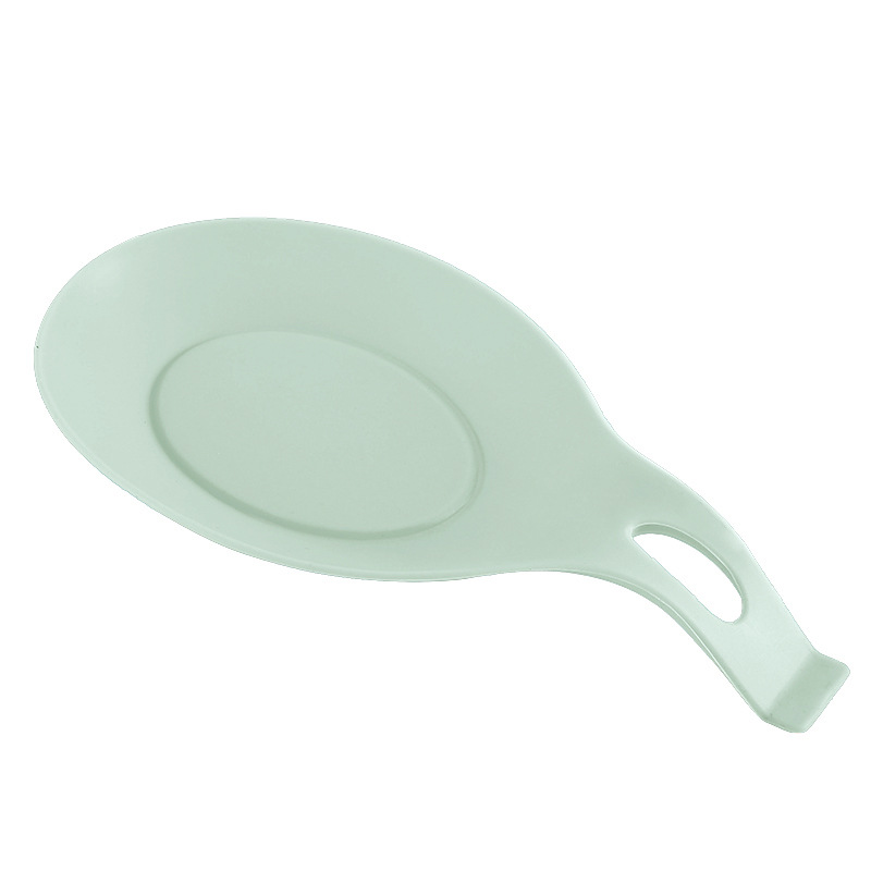 Tapete de silicona para cuchara, Mantel Individual de vidrio resistente al calor, bandeja antiquemaduras, utensilios de cocina, 1 unidad: L