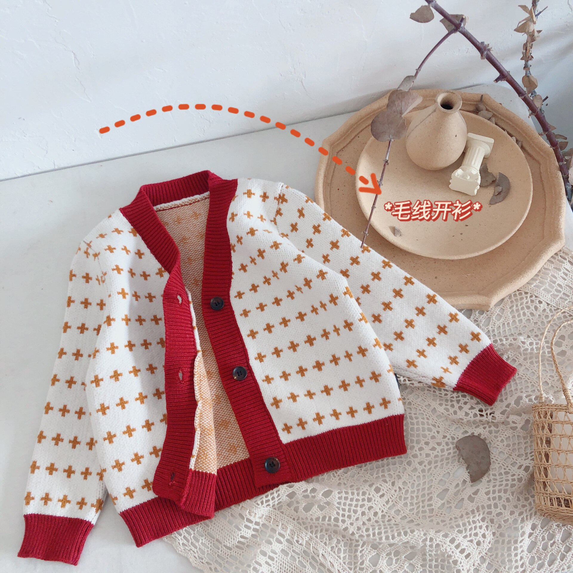 Cardigan da bambina primavera 2021 cappotto maglione per bambini nuovi maglione a maniche lunghe moda bambina: 4-5T