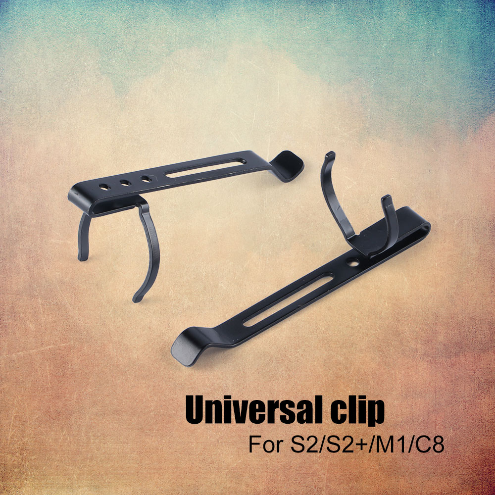 Taschenlampe Universal- Clip passen für Konvoi S2 S2+ M1 C8 Blitzlicht Taschenlampe Latarka Camping Lampe Clips