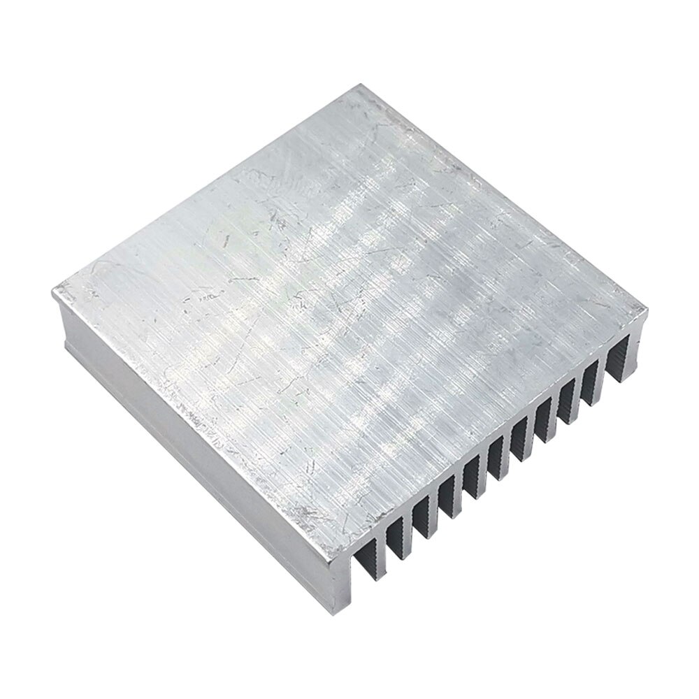 Disipador térmico de aluminio para lámpara LED, placa de refrigeración de 50x50x13mm, Protector radiador de disipación de calor de 50mm, 4 unidades