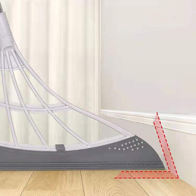 Balai magique multifonction 2 en 1, balayeuse sèche facilement le sol et élimine la saleté, de poignée suspendue pour le bureau et la maison